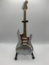 Miniature Guitar DAVID BOWIE with free stand. ZIGGY STARDUST 24cm