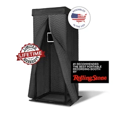 Snap Studio Ultimate Portable Vocal Booth Sound Recording Isolation Shield