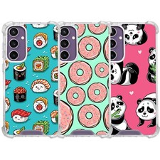 For Samsung Galaxy S20/S21/S22/S23/S24 Ultra Cute Clear Bumper Case