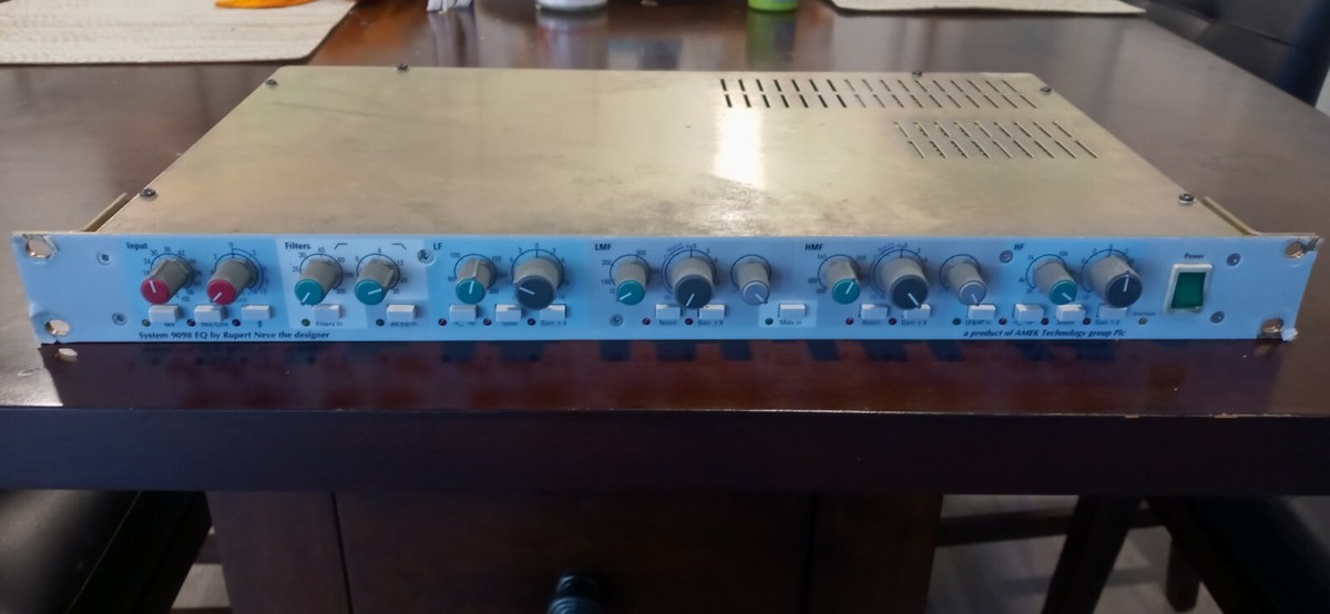 Amek system 9098 eq by Rupert Neve | eBay Amek system 9098 eq by Rupert Neve | eBay