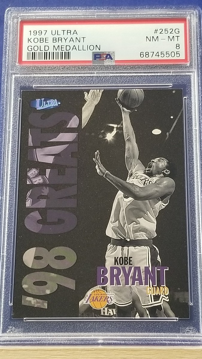 レア【PSA8】 1997 Ultra Gold Medallion Kobe Kobe Bryant - 1997 Ultra Gold Medallion PSA 8 | eBay