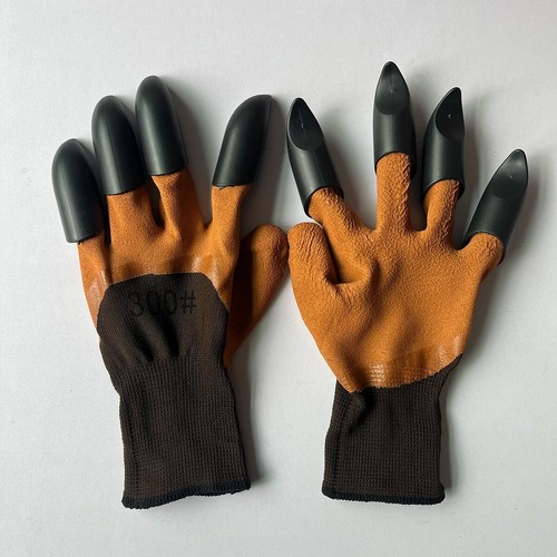 Garden Gloves with Claws Digging Planting Work Gloves Gardening Yard Safe Gloves