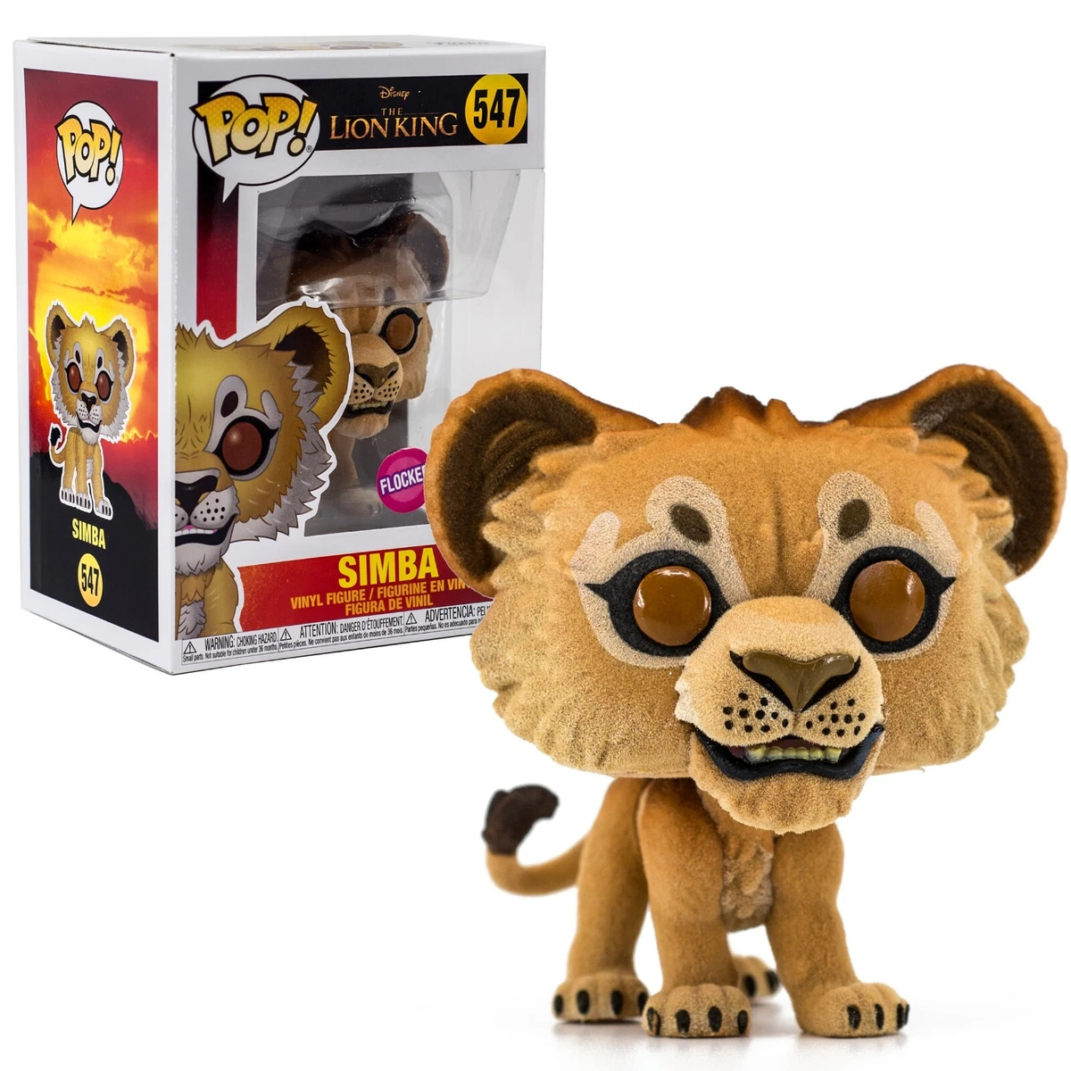 Funko Pop! Disney The Lion King Flocked Simba Vinyl Figure - BoxLunch  Exclusive