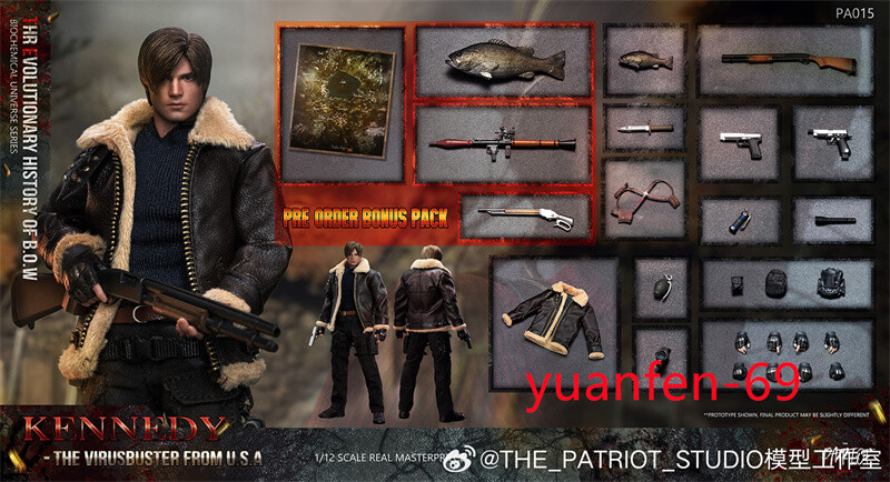 Patriot Studio Resident Evil 4 Leon·Scott·Kennedy 1/12 Patriot Studio Resident Evil 4 Leon·Scott·Kennedy 1/12