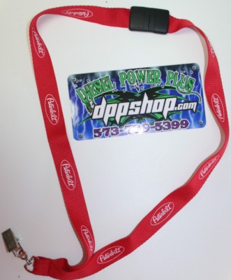Peterbilt truck lanyard key holder chain clip badge id card office