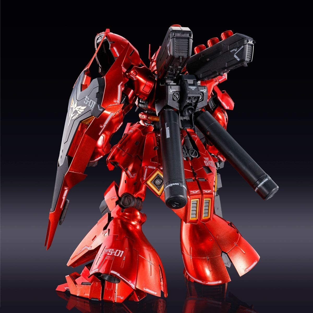 ロボット RG MSN-04 SAZABI [SPECIAL COATING] Bandai RG MSN-04 Sazabi Special Coating 1/144 Scale Model