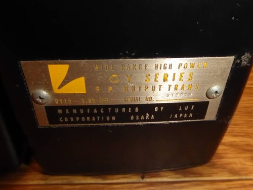 Pair Luxman Lux Luxkit Oy-15-3.6K Output Transformer Transformers Working Cars 2 - Picture 3 of 8