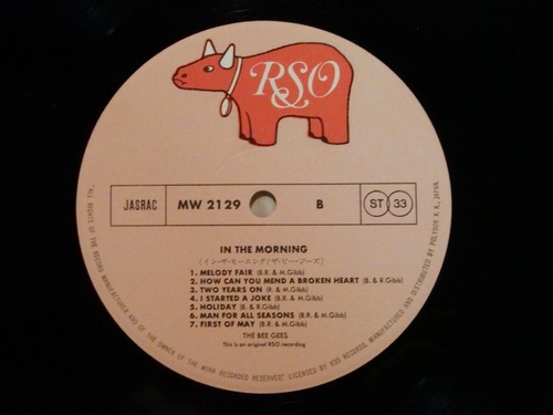 The Bee Gees – In The Morning MW 2129 Only Japan Press Insert Obi Near Mint - Picture 7 of 7