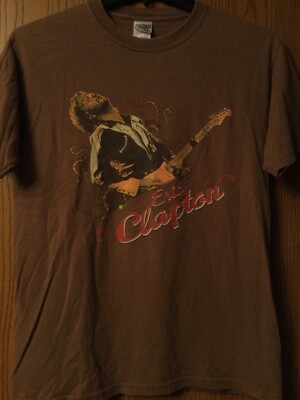 Eric Clapton (In Performance) - Brown Shirt - M