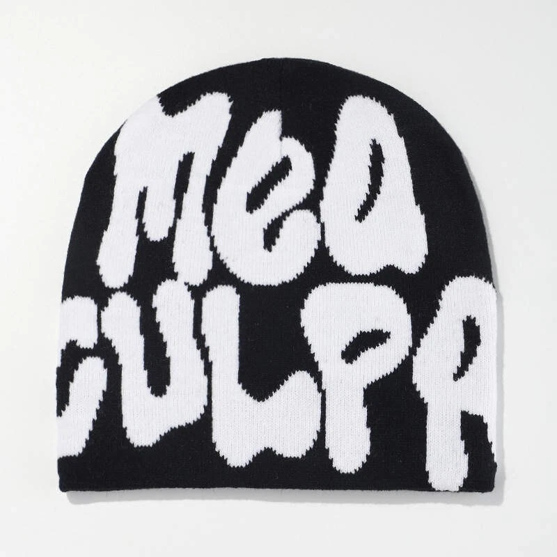 Mea Culpa Beanie bonnet y2k