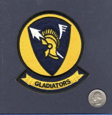 VA-106 GLADIATORS US NAVY F9F Cougar A-4 Skyhawk Attack Squadron Patch VFA-106