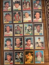 Billy Harrell 1961 Topps Baseball Card (Sale Is For One Card In Title) (6664)