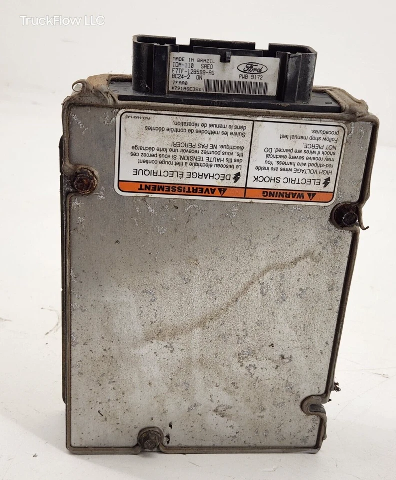 Ford F250 1999 F350 F450 Super Duty ECM IDM-110 FICM inyección PN#F7TF-12B599-AG Foto 3 de 4