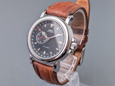 ORIS 640 7467B Pointer Date Black Dial 27J Automatic Men's
