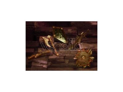 SQUARE ENIX FF 12 PLAY ARTS ARMS BOX SET ACCESSORI