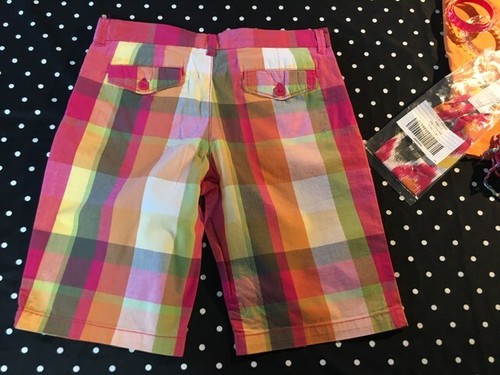 Gymboree Batik Summer top skort skirt shorts bracelet hair scarf 9 10 lot set - Picture 8 of 8
