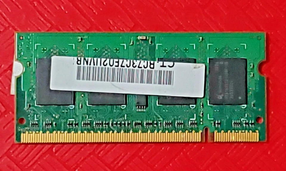 HP Pavilion Laptop Memory HYS64T64020HDL-3S-B 512MB 2RX16 PC2-5300S-555-12-A0 RA - Image 2 of 3