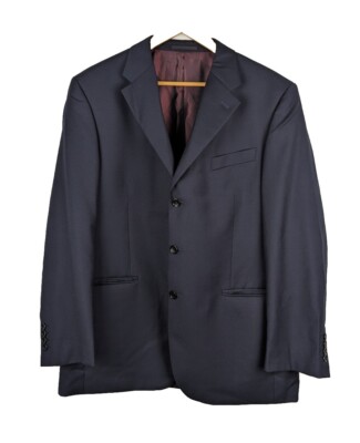 Howick Hudson Blazer Wolle Anzugjacke | Herren 42 S | Dark Navy