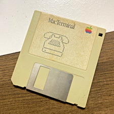 Vintage Macterminal Rare collectible 1984 Apple Computer Version 1.0 The 1st Mac