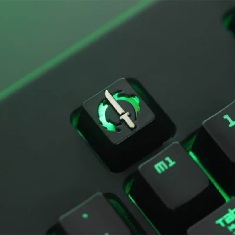Upgrade your typing with R4 height zinc aluminum alloy mechanical keyboard keycaps for a stereoscopic feel