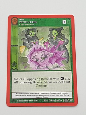 MetaZoo Einzelkarte Witch´s Blight NM