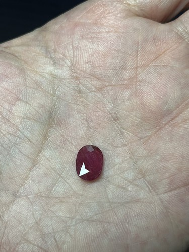 GIA Certified Natural Ruby Oval Cut Loose Gemstone 3.09 Carat - Picture 4 of 16