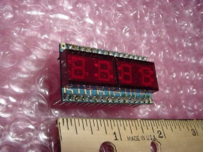 LED Display - 7 Segment - Red - 4 Digit - NSB3001 - NEW