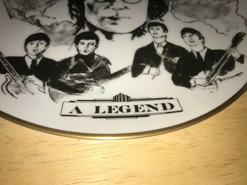 Placa tributo mundial John Lennon violeta Parkhurst 1981 Hackett americano bajo #2 - Imagen 5 de 9