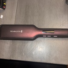 Tested Remington 1 3/4" Titanium Ceramic Flat Iron Hair Straightener black Pink