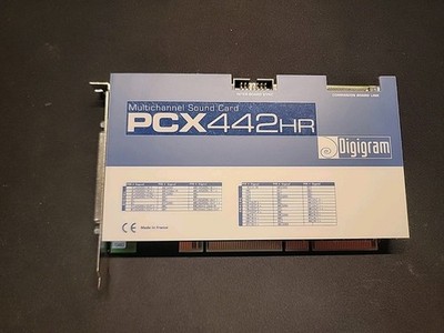 Digigram PCX442hr Multichannel Sound Card PCI Express Made in France