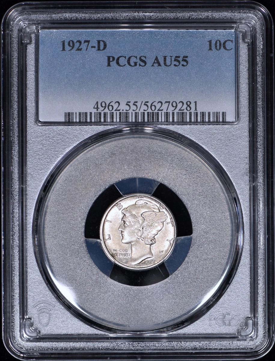 「1916年-D」 マーキュリー銀貨【激レア】【美品】 1916年-D」 マーキュリー銀貨【激レア】【美品】 1916年-D