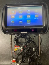 For Parts Xtron 9" Headrest HD TV Monitors With DVD Player HDMI FM USB/SD