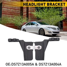 LH & RH Headlight Lamp Mount Brackets Fits for 2013-2016 Ford Fusion Lincoln MKZ
