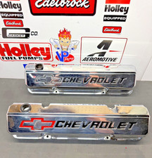Proform 141-927 Pair Of Polished Alum Slant-edge Valve Covers For Chevy Sm Block Proform 141-927 Pair Of Polished Alum Slant-edge Valve Covers For Chevy Sm Block