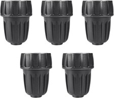 5 Pack 1/2 Inch Drip Irrigation Tubing to Faucet/Garden Hose Adapter, 3/4" GHT t