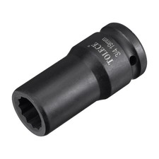 Image of 3/4" Drive 19mm 12-Point Deep Impact Socket CR-MO Steel 78mm Length Metric,1Pcs