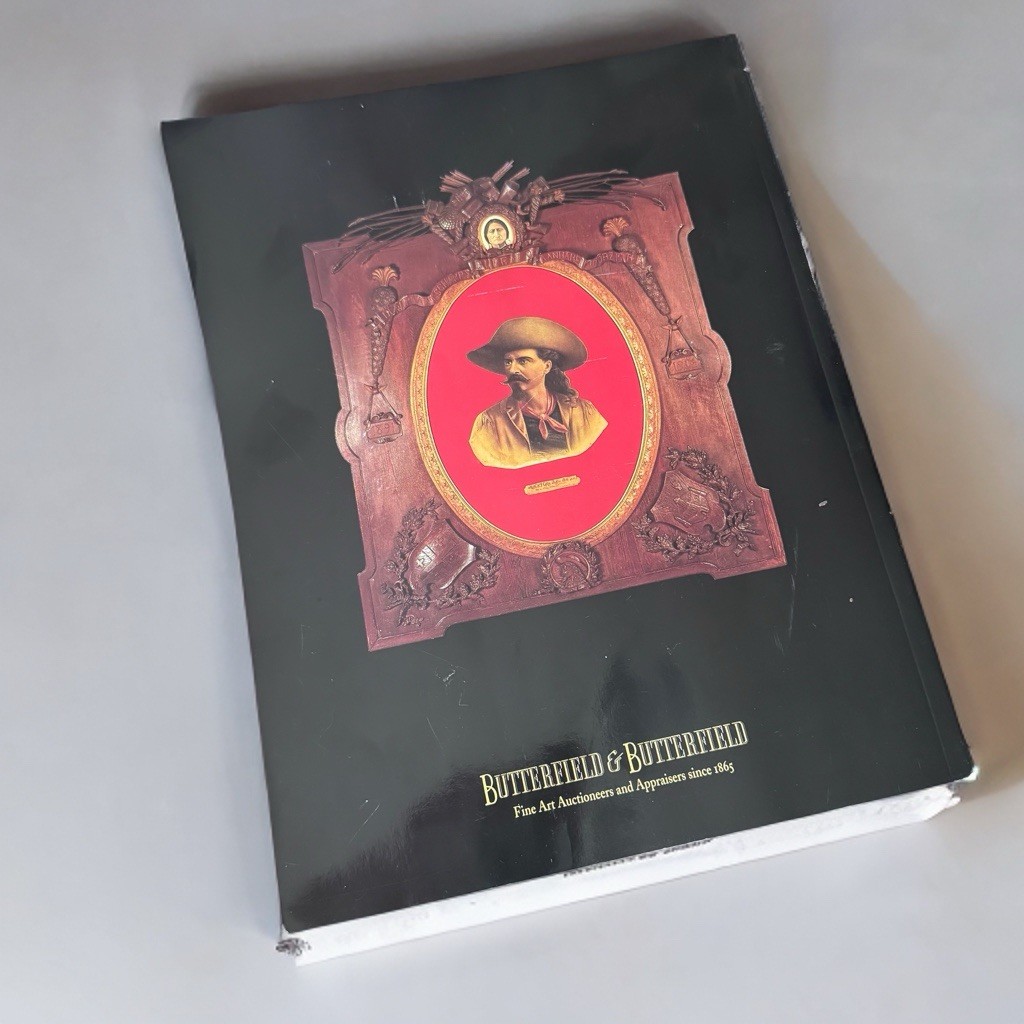 1998 Butterfield Firearms & Edged Weapons Auction Catalog Buffalo Bill Wild West