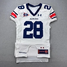 Auburn Tigers Player Issue Football Jersey #28 Under Armour 42 II SEC (2011–13)