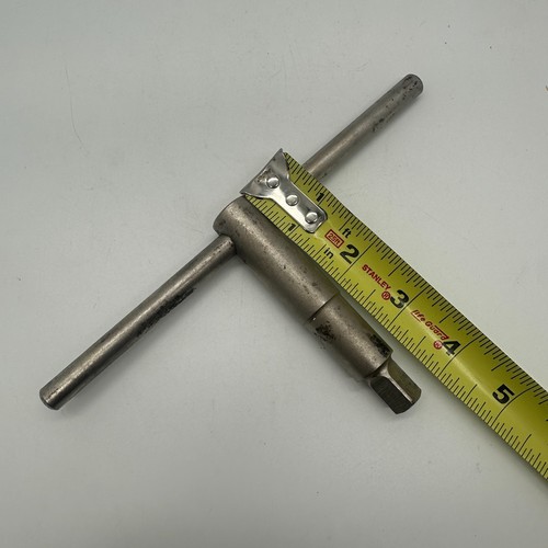Saltus T-Handle 10MM 3/8 Square Chuck Key Vintage - 第 4/6 張圖片