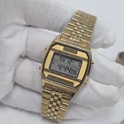 Vintage Seiko Digita Men's Watch Gold Tone A904-5199 Rare Retro -  New Battery