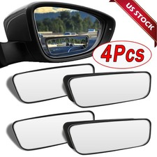 4x 360 Stick On Rear View Auxiliary Blind Spot Mirror Wide Angle Car Truck Suv 4x 360 Stick On Rear View Auxiliary Blind Spot Mirror Wide Angle Car Truck Suv
