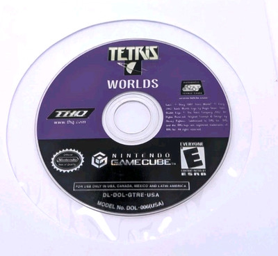 *DISC ONLY* Tetris Worlds - Nintendo GameCube - WORKS