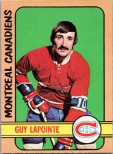 1971-72 O-Pee-Chee Guy Lapointe Montreal Canadiens # 86
