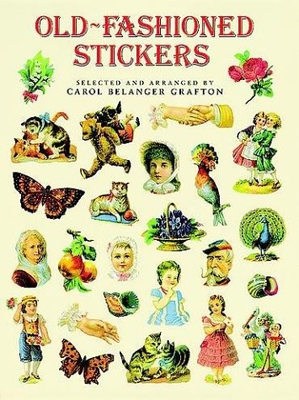 #ad Old Fashioned Stickers: 89 Full Color Pressure Sensitive Designs Good ... $14.24