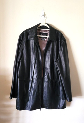 WILSON LEATHER Pelle Studio Men Jacket Coat XLT Vintage Retro Y2K Biker