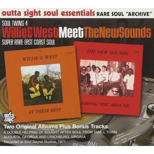 WILLIE & WEST MEET THE NEW SOUNDS - New & Sealed Northern Soul CD (Outta Sight)