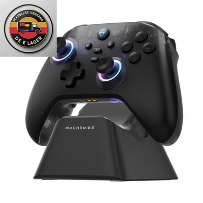 Machenike G3V2 Controller PC Wireless RGB 2 Hall Joystick 1000mAh Akku