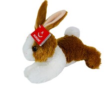 Aurora World Plush Mini Flopsie Baby Bunny Brown 8"