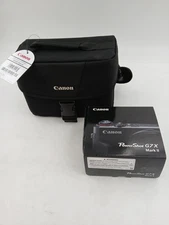 Canon PowerShot G7 X Mark II Digital Camera Black With EOS 200ES Bag Kit