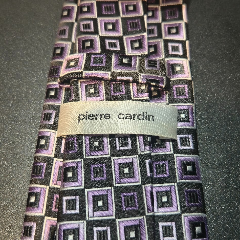 Pierre Cardin Multi-Colored Geometric Patterned image 3